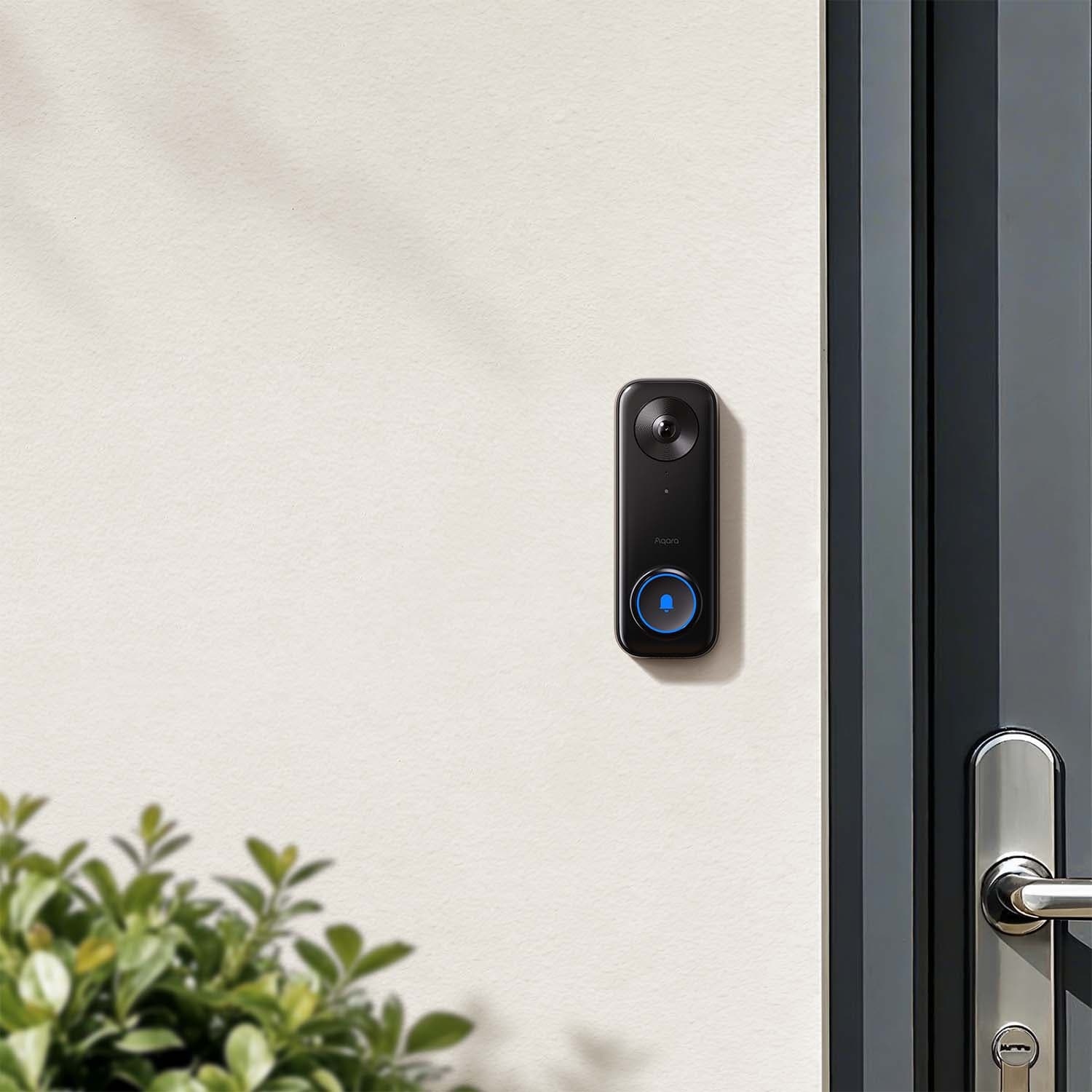 Aqara Smart Video Doorbell Camera G400 - Black
