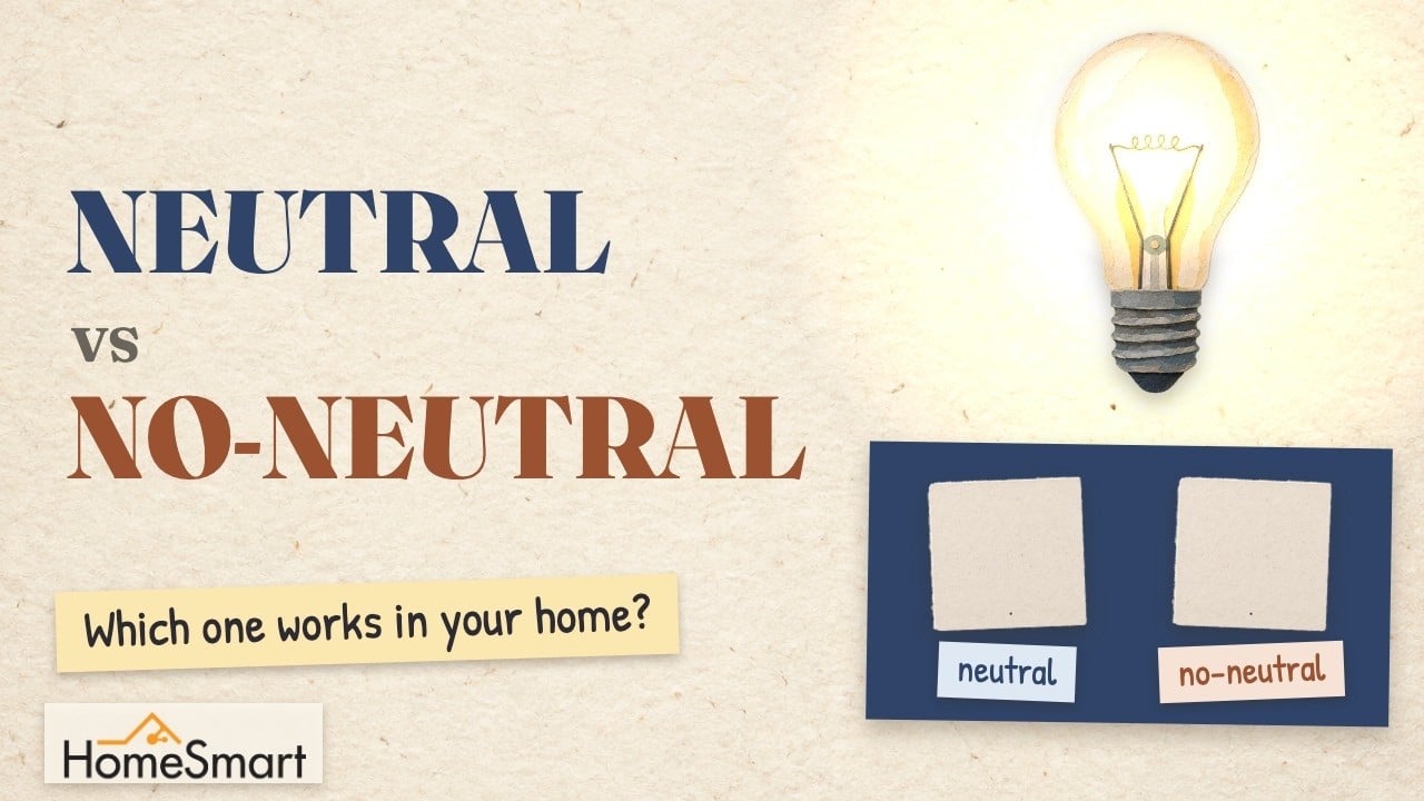 Neutral vs No Neutral Switches -  how do they work?