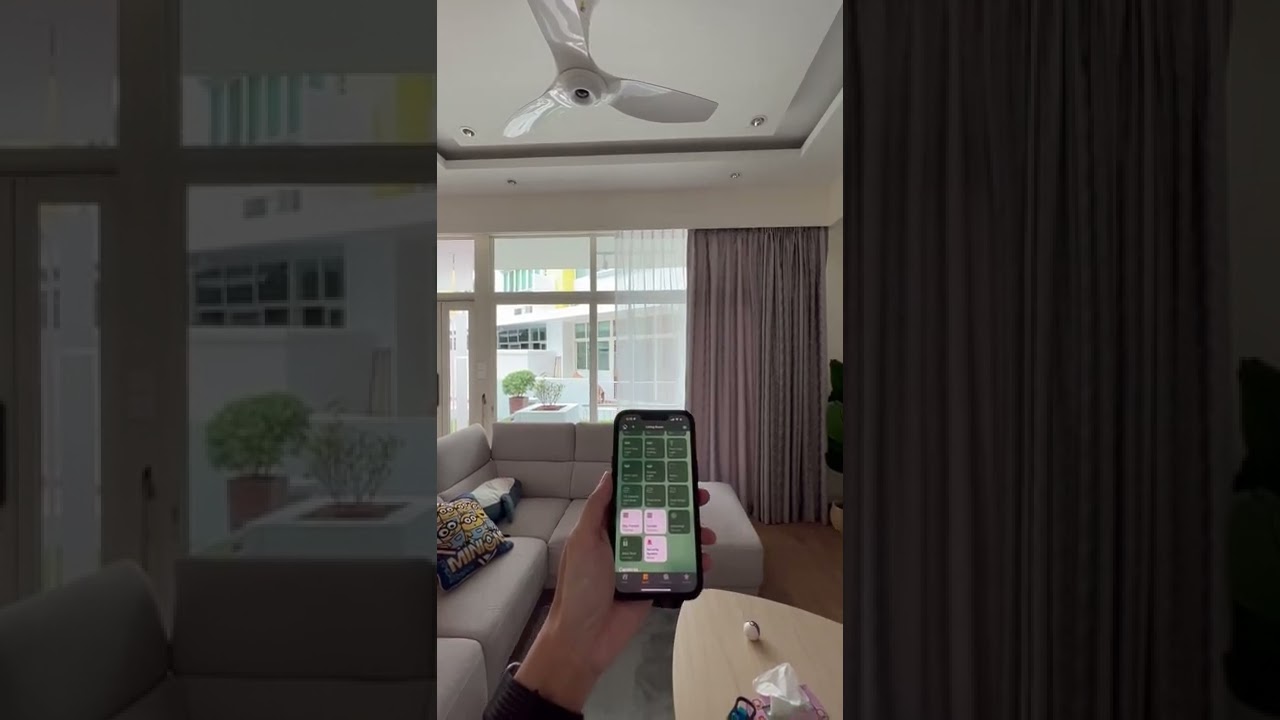 Homesmart.sg Aqara Smart Curtains on Apple HomeKit