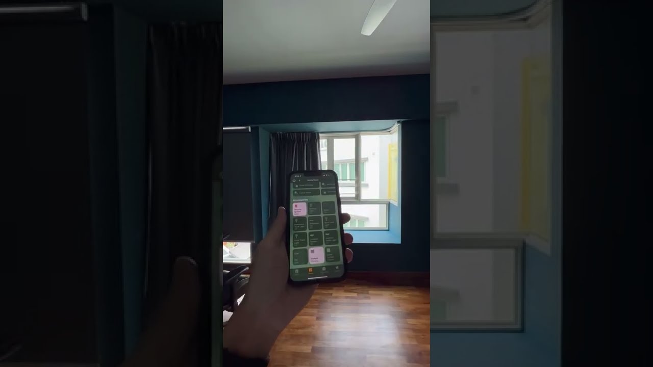 Homesmart.sg L-shaped Smart Curtains