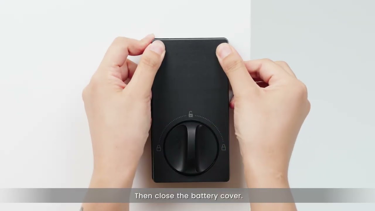 B50 Smart Lock Installation Guide
