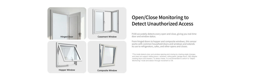 6. P100 open and close detection