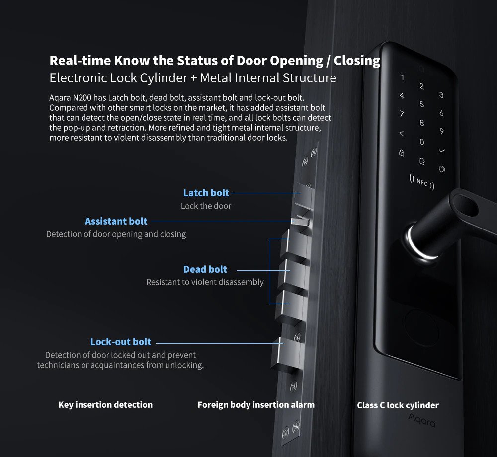 Aqara N200 Smart Door Lock 03
