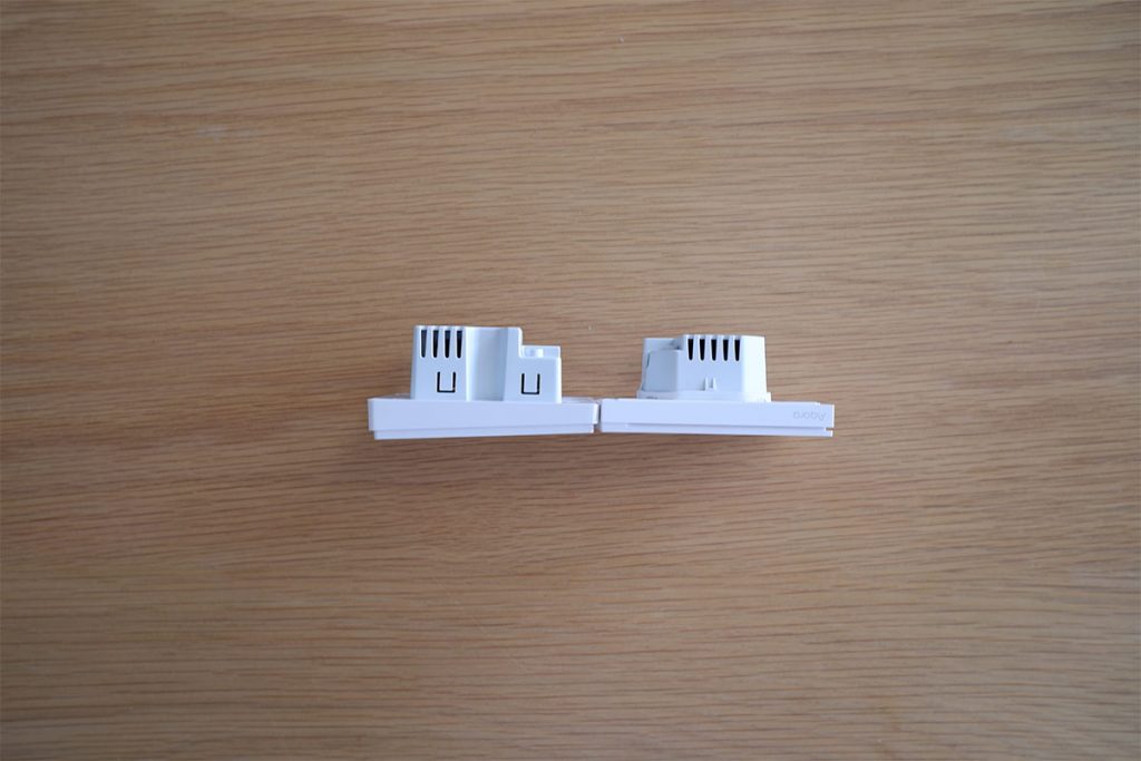 Aqara D1 Side-by-side Comparison
