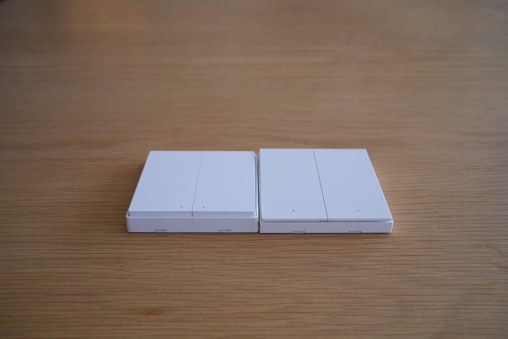 Aqara D1 and H1 bottom view