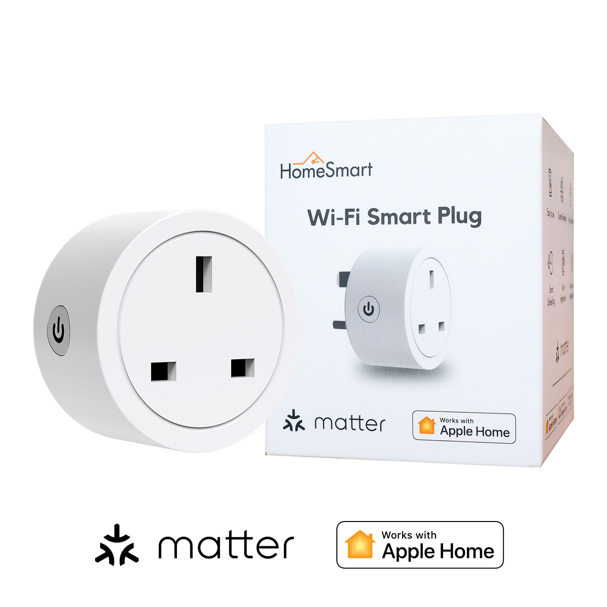 Matter Wi-Fi Smart Plug - Homesmart Singapore