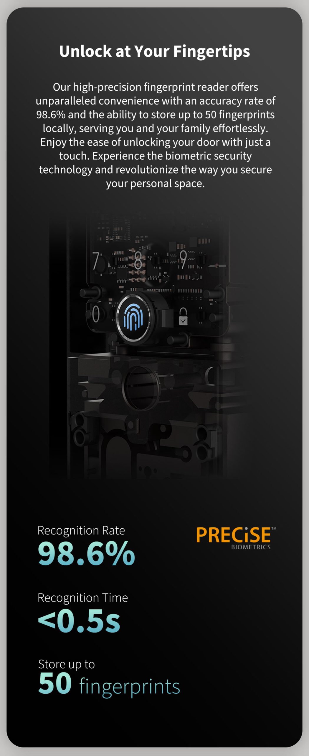 Aqara Smart Lock U100 Singapore 02