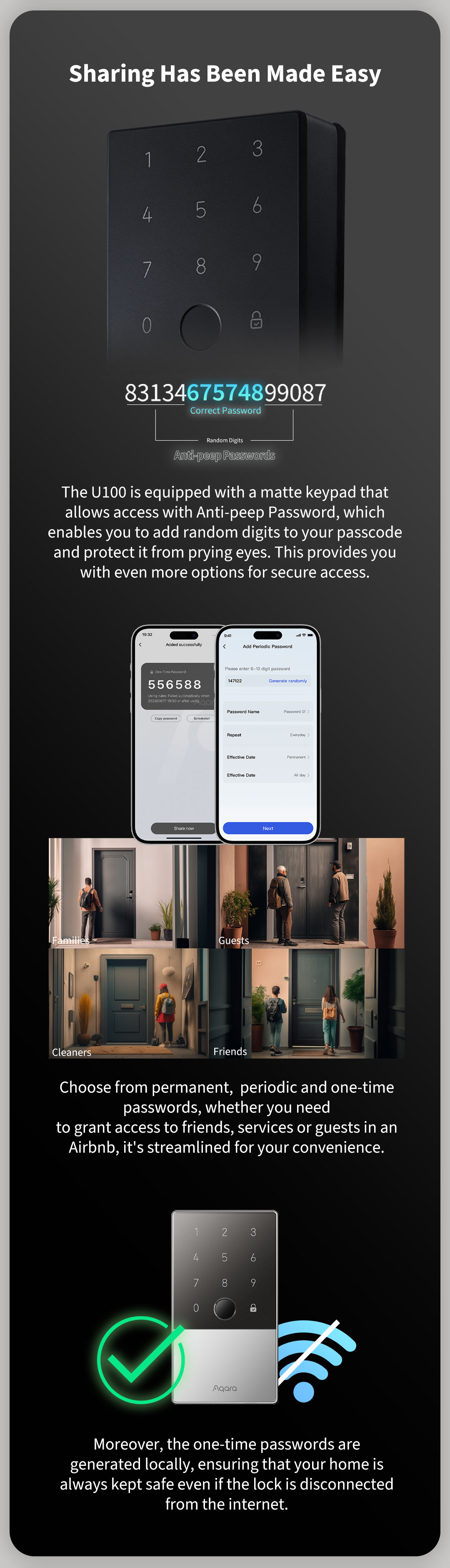 Aqara Smart Lock U100 Singapore 04
