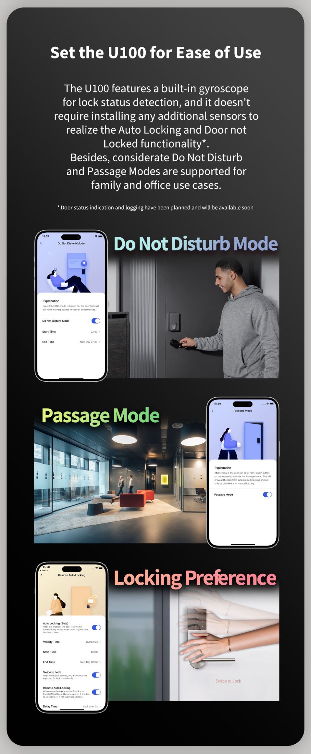Aqara Smart Lock U100 Singapore 07