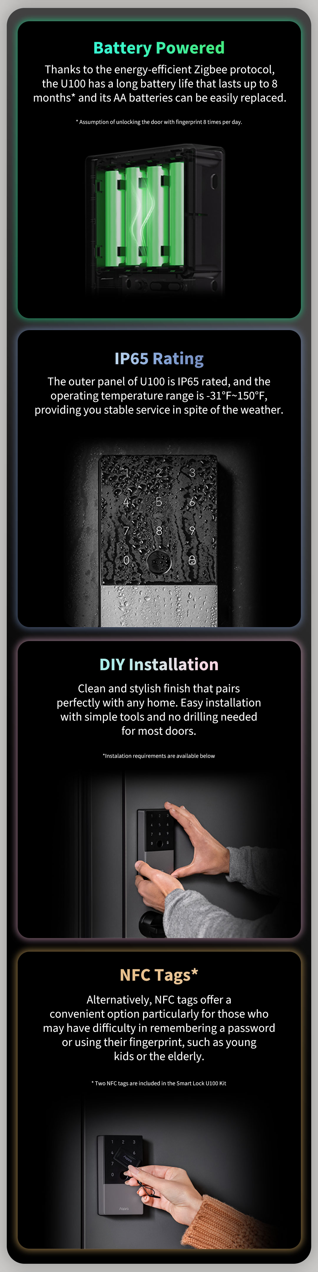 Aqara Smart Lock U100 Singapore 09