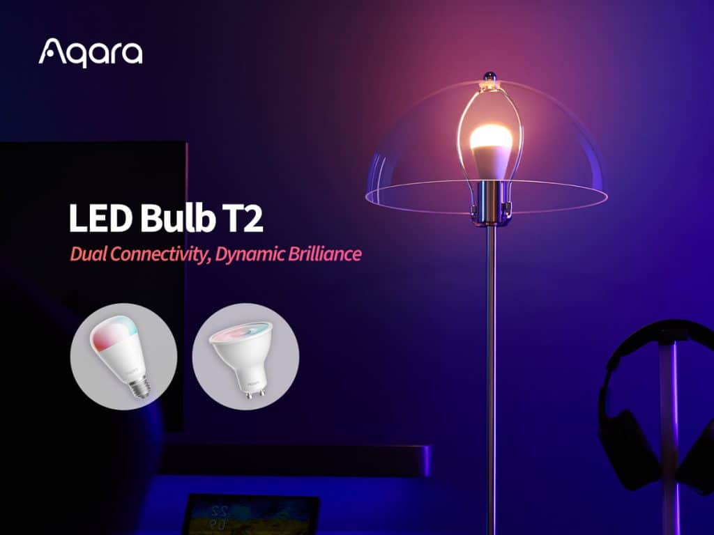 Aqara E27 GU10 Smart Bulb T2 CCT RGB 01