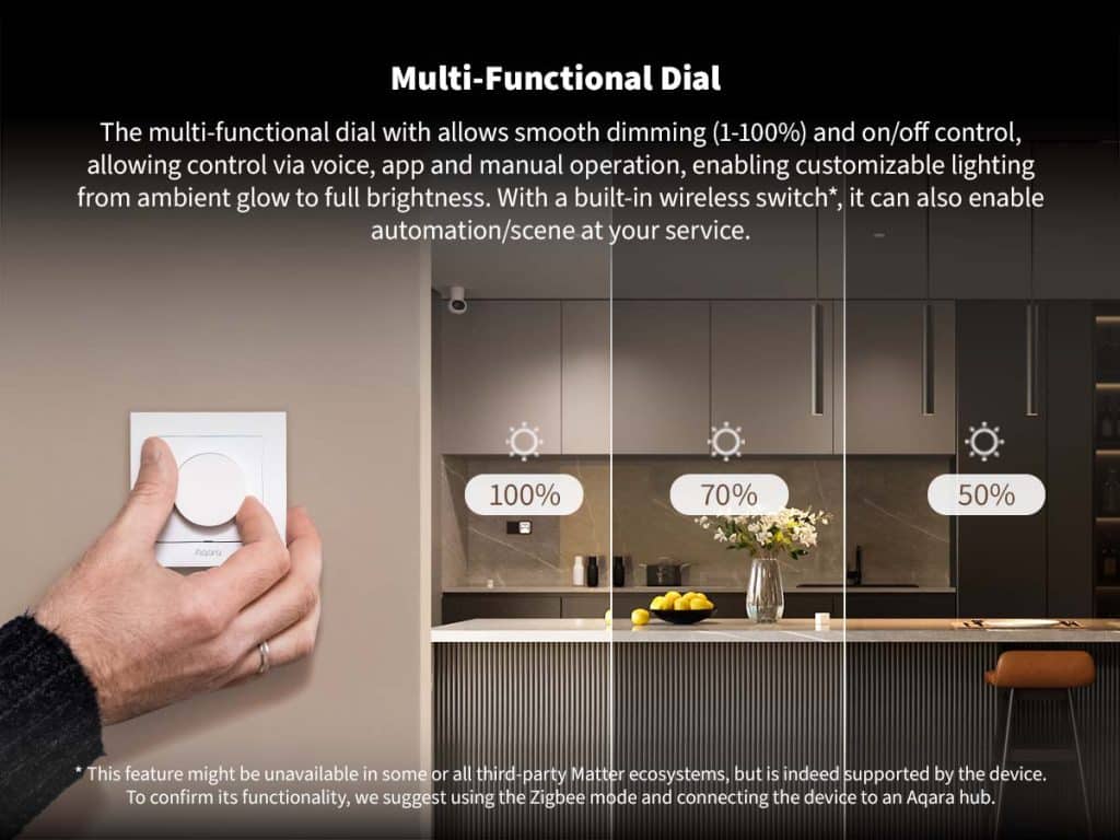 Aqara Dimmer Switch H2 Smart Dimming