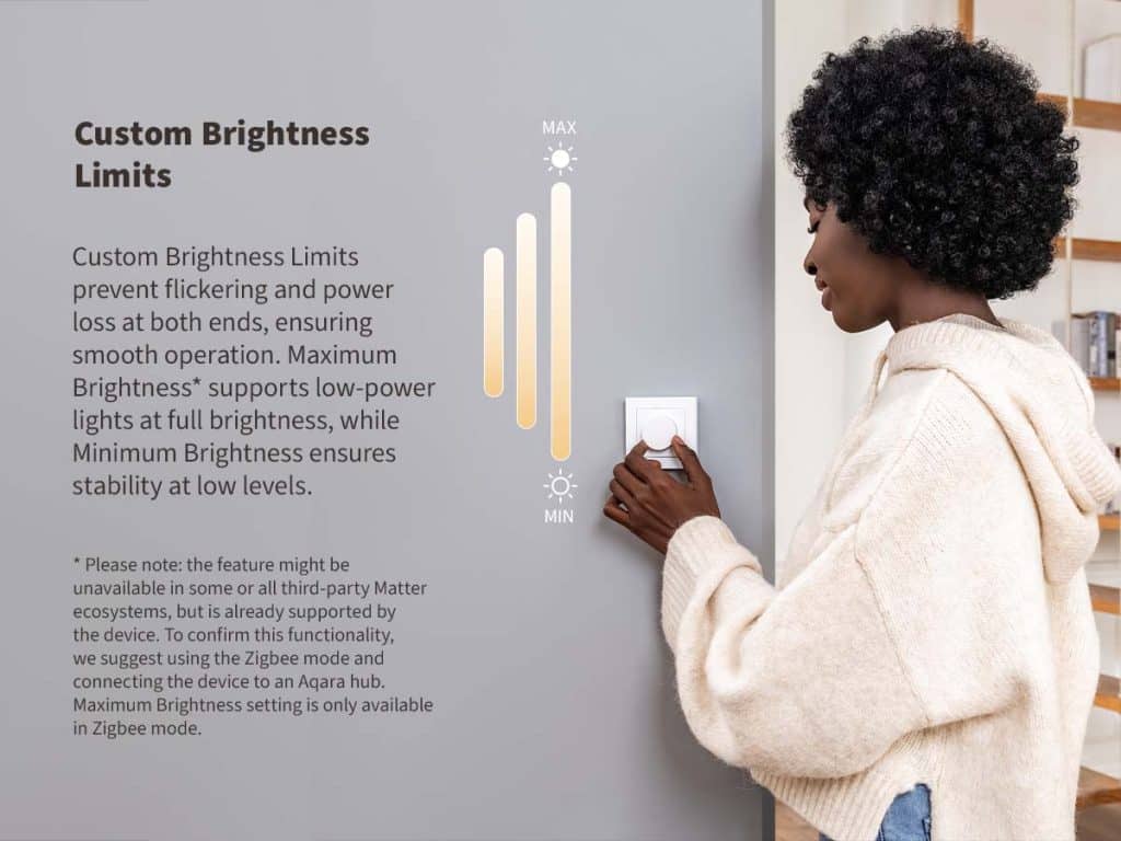 Aqara Dimmer Switch H2 smart dimming