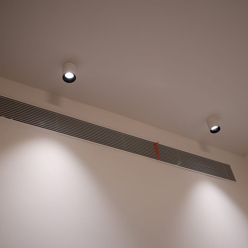surface mounted spotlight square