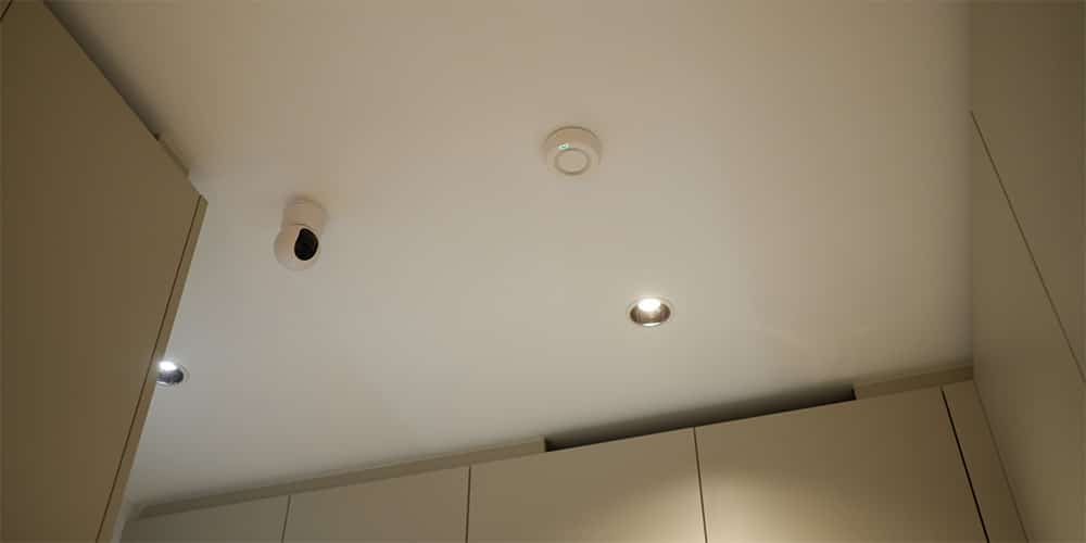 kitchen smoke detector