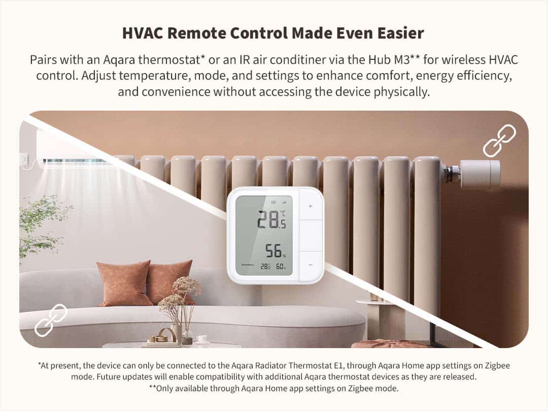 Aqara Climate Sensor W100 HVAC