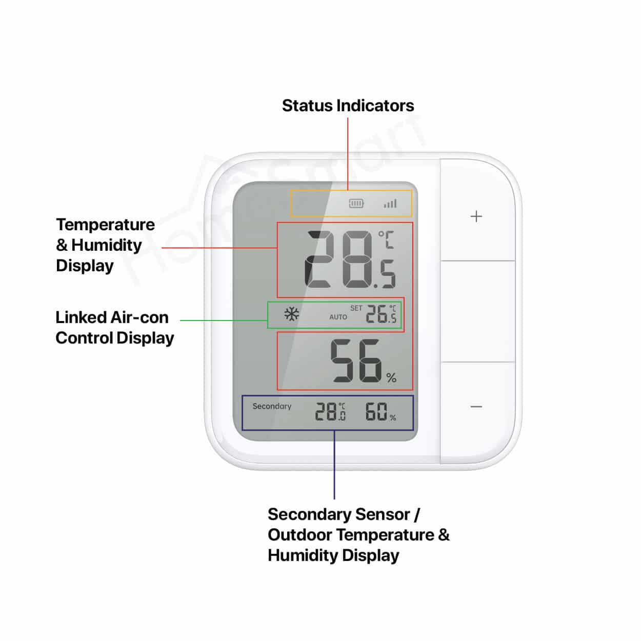 Climate Sensor W100 Display Legend Aqara Singapore
