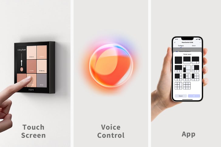 Aqara S100 Panel Switch multiple controls