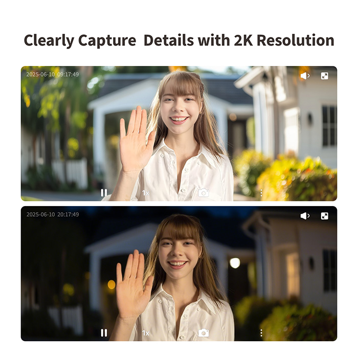 2k resolution G410 doorbell