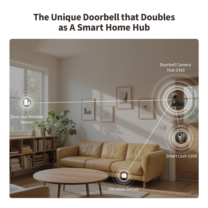 zigbee and thread hub G410 doorbell