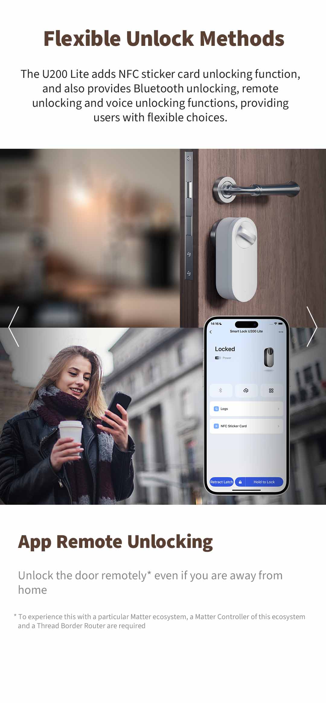 6.1 U200 lite flexible unlocking methods