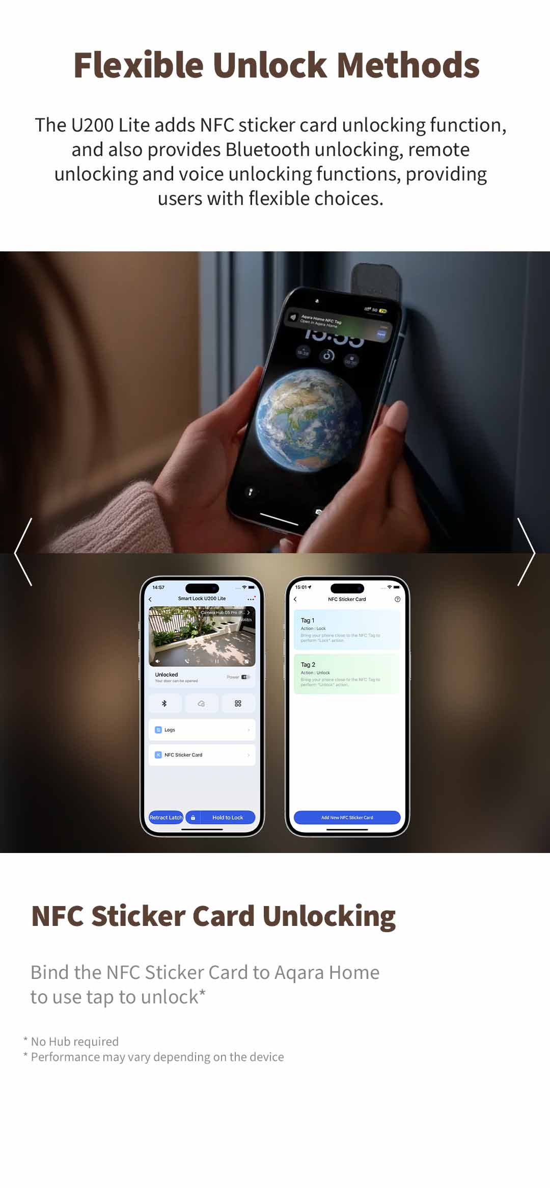 6.3 U200 lite flexible unlocking methods