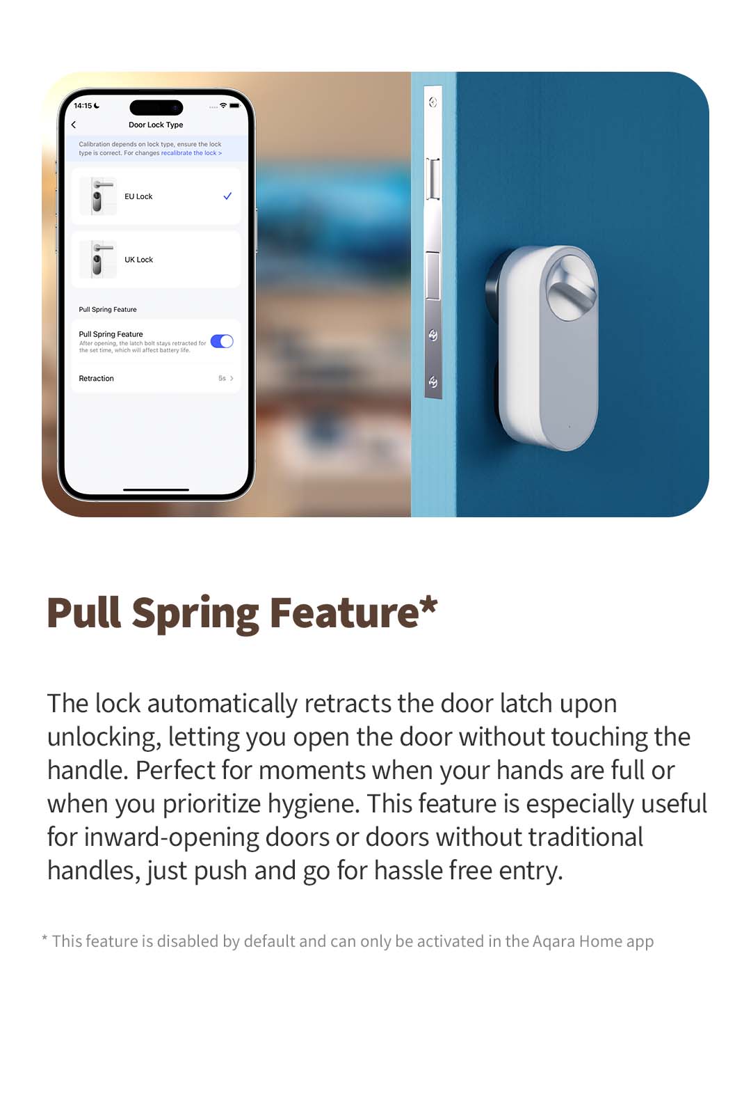 9 U200 lite spring feature