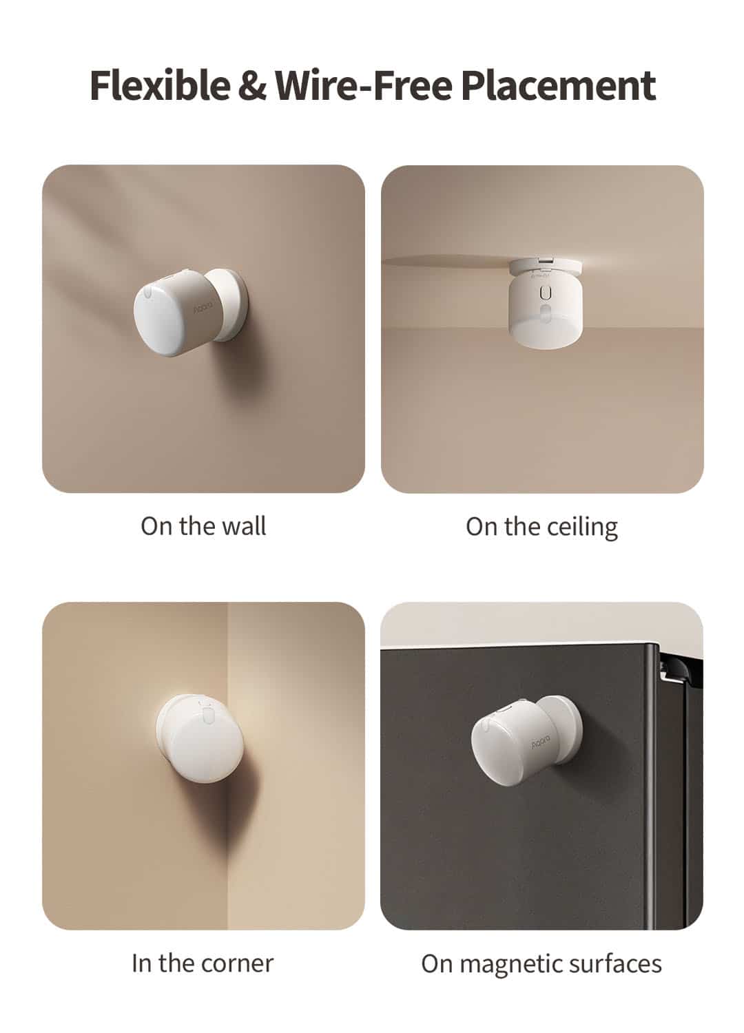 10. flexible placement