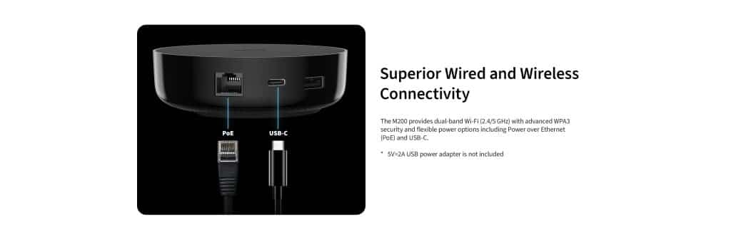 5. M200 POE and wifi