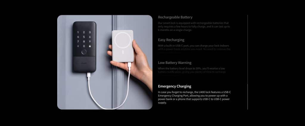 15. u400 emergency charging