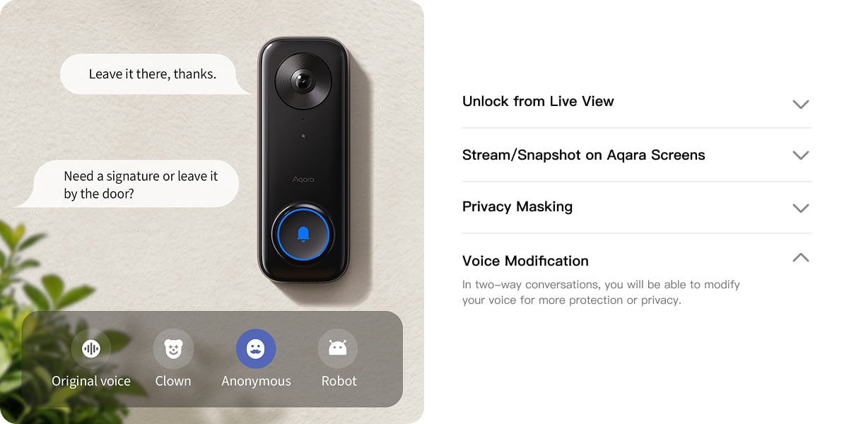 19. G400 voice modification
