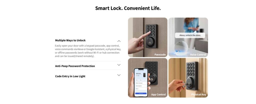 5. b50 convenient unlocking