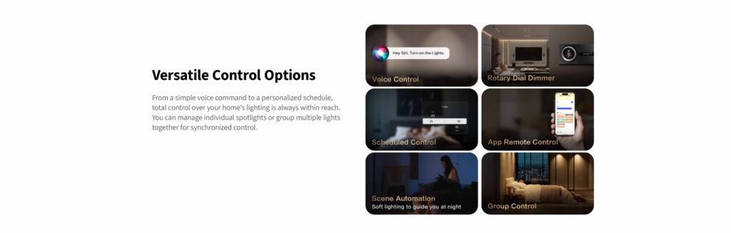 5. t2 lite control options