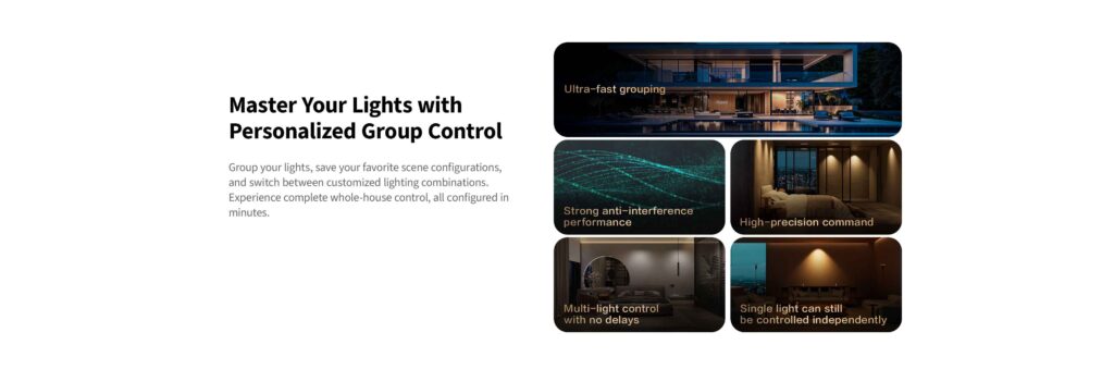 8. t2 pro light grouping