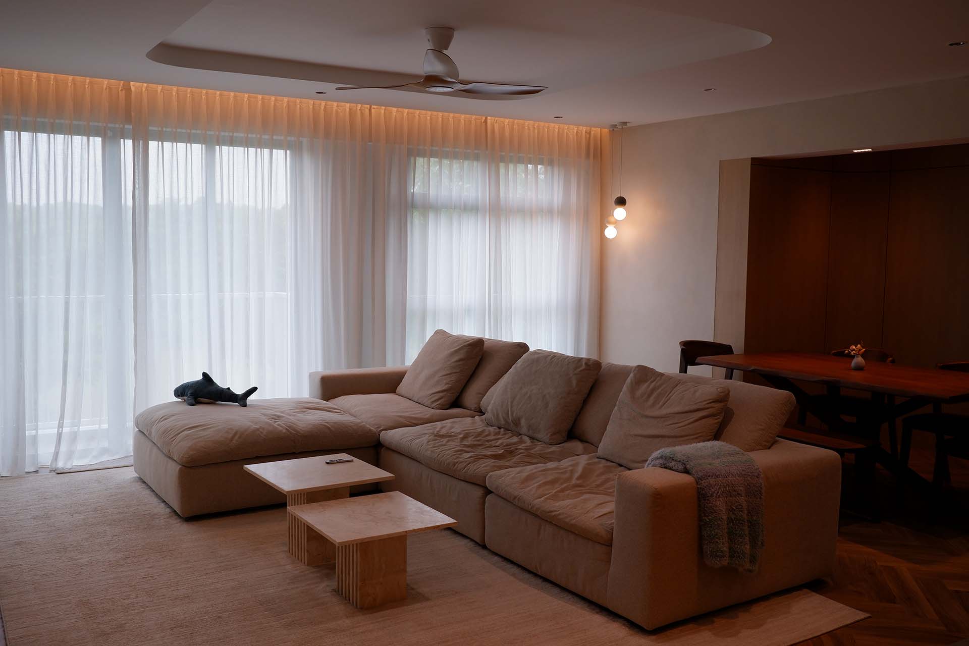 Homesmart living room curtains