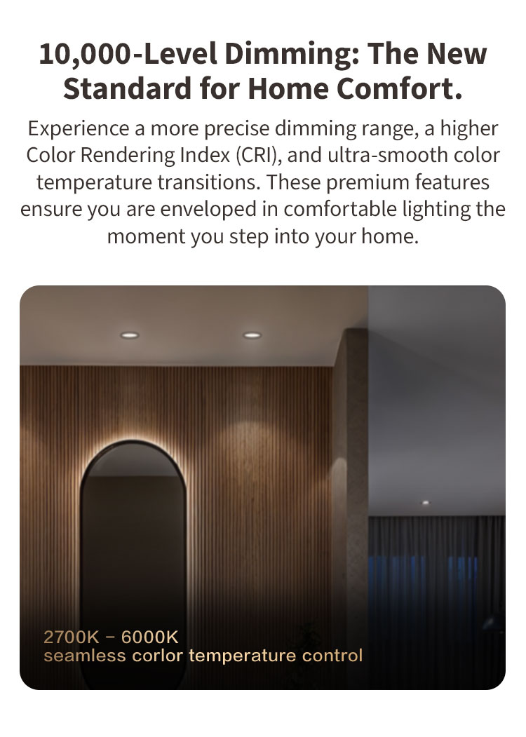 3. T2 Lite dimming