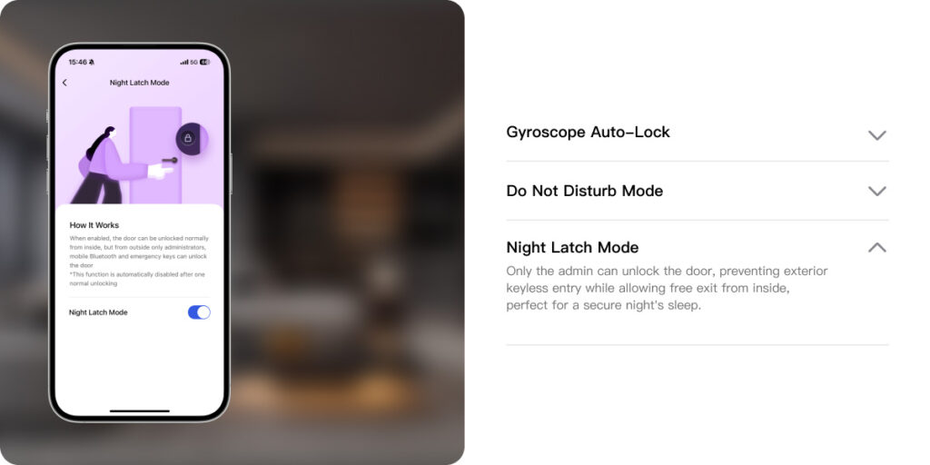12. U500 night latch