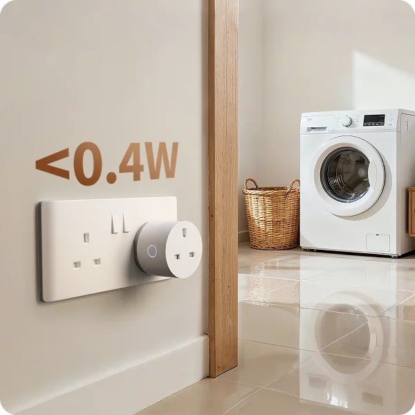 Aqara Power Plug H2 UK with idle consumption below 0.4 watts