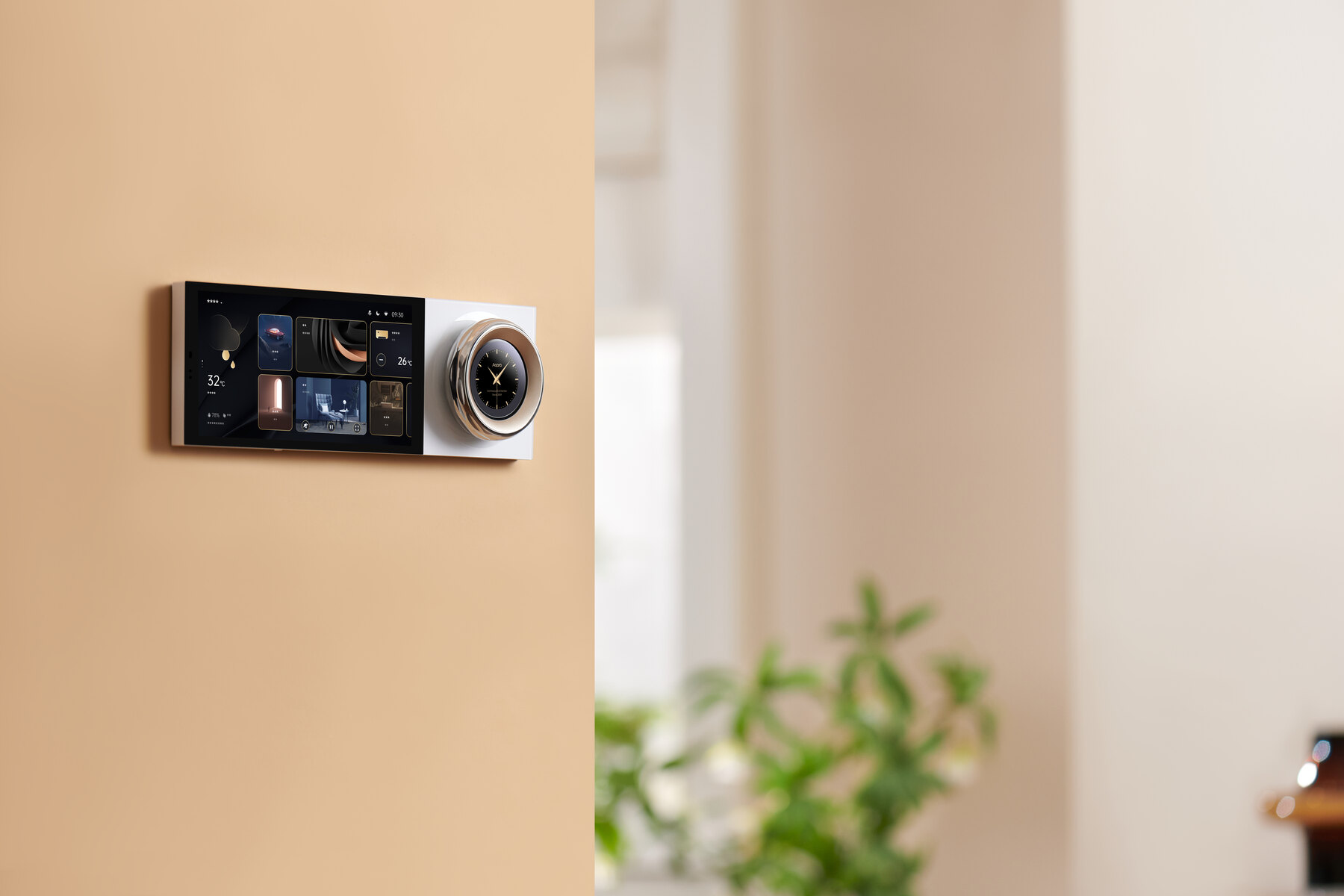 Aqara Panel Hub S1 Plus controlling a connected smart home