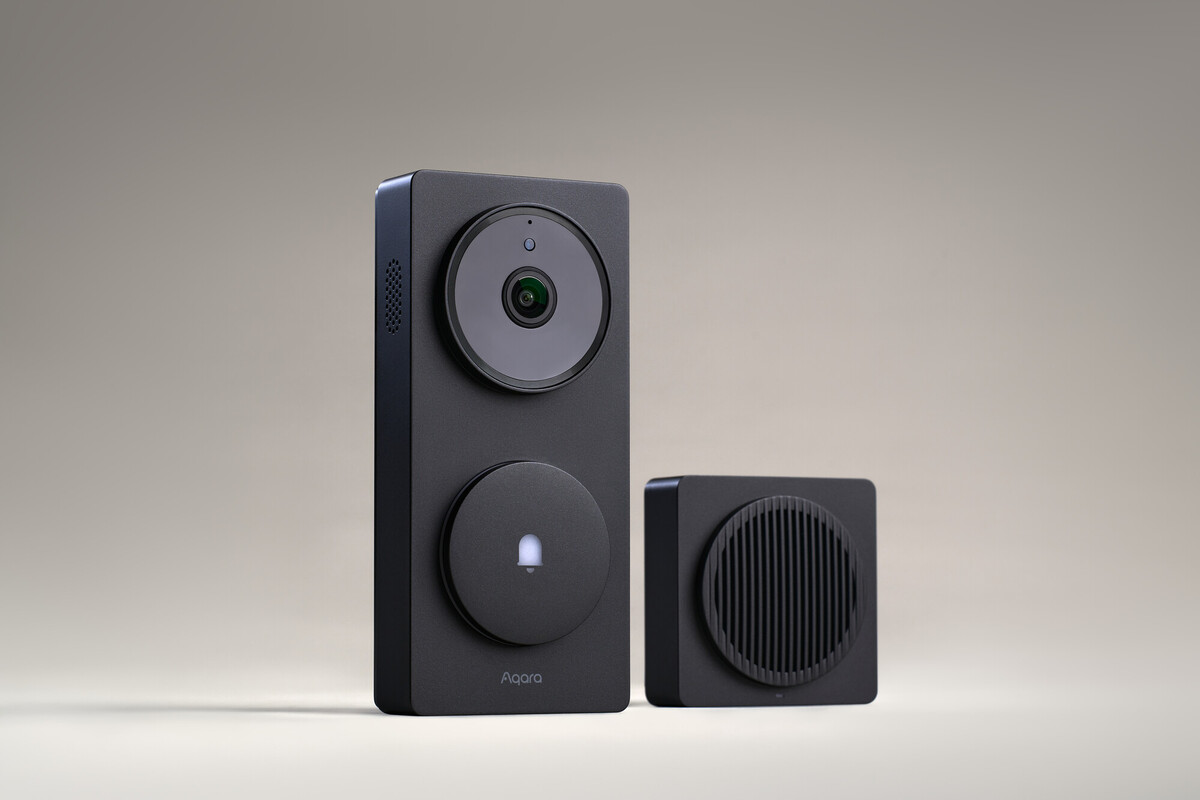 Aqara G410 smart video doorbell with indoor chime