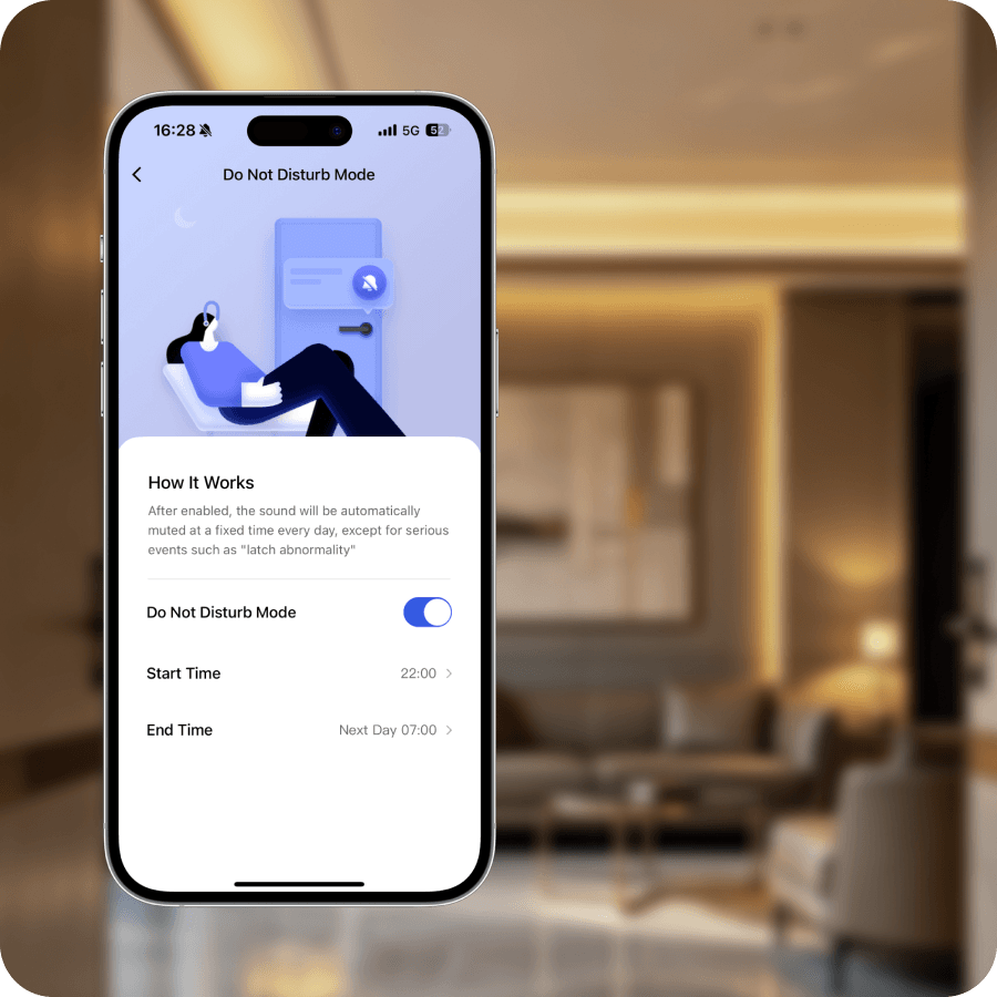 Aqara U500 — Do Not Disturb mode