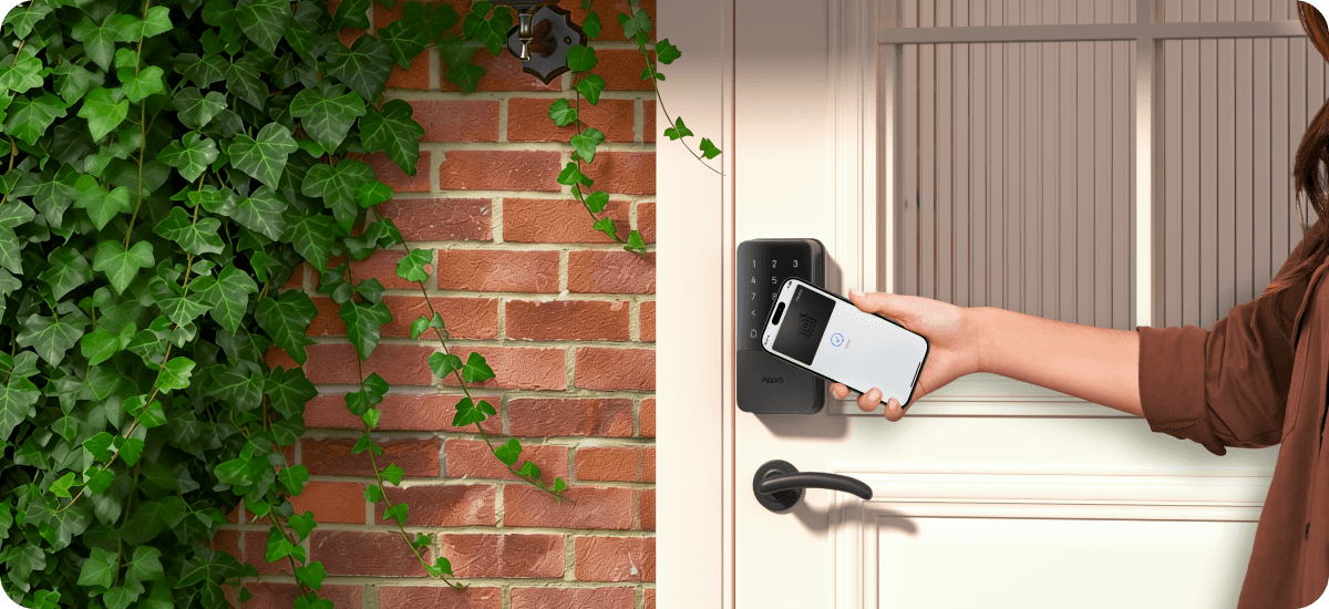 Aqara U500 Rim Lock — unlock with Apple Home Key