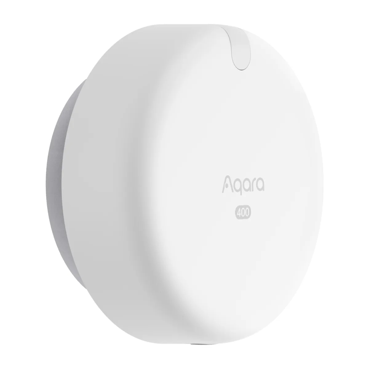 Aqara Spatial Multi-Sensor FP400 presence sensor in three-quarter view